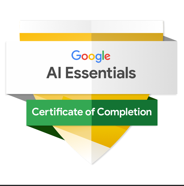 Google AI Essentials Badge
